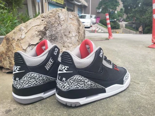Air Jordan 3 New Black Cement-1