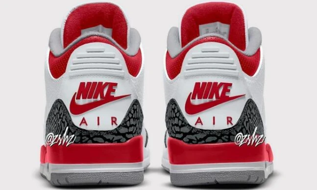 Air Jordan 3 OG Fire Red
