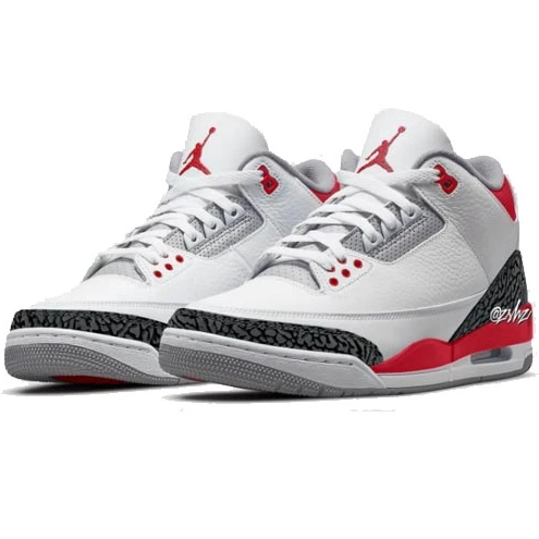 Air Jordan 3 OG Fire Red