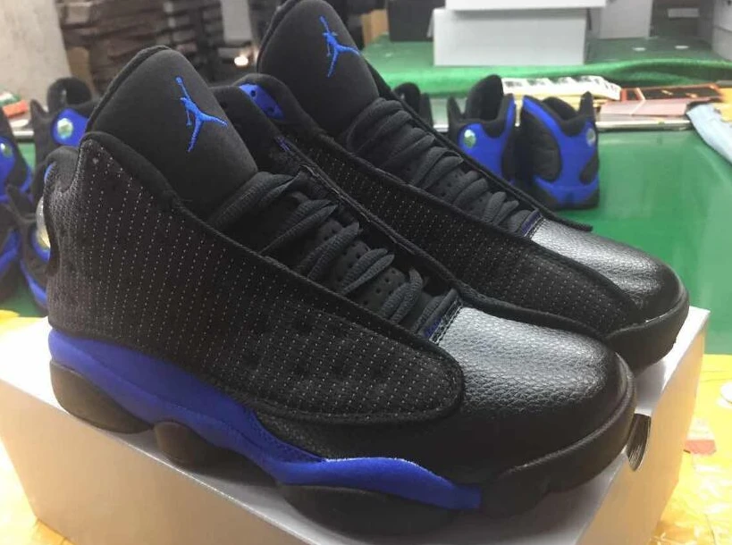 Air Jordan 3 Retro Black Blue-1