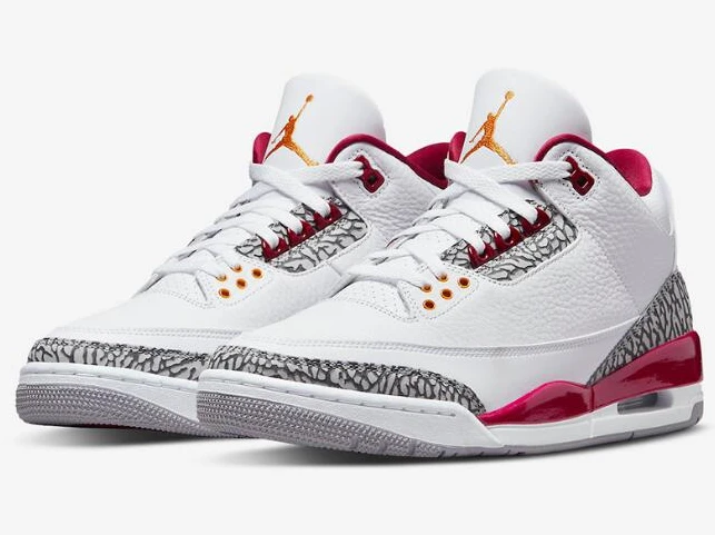 Air Jordan 3 Retro Cardinal Red