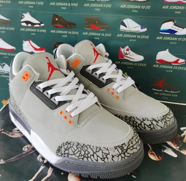 Air Jordan 3 Retro Cold Grey-1