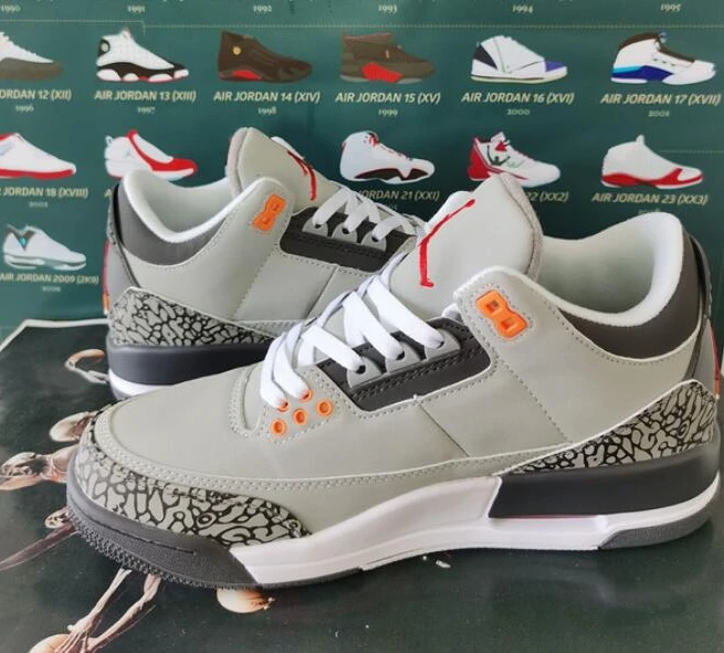Air Jordan 3 Retro Cold Grey-1