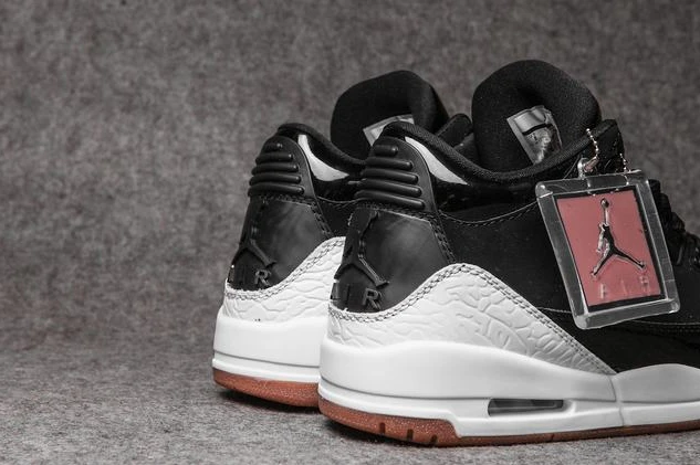 Air Jordan 3 Top Quality black white-1