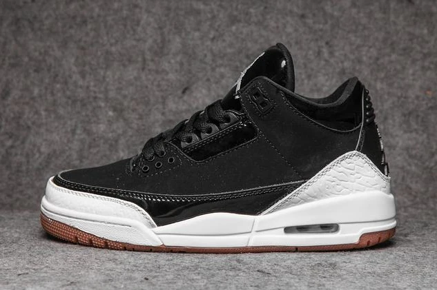 Air Jordan 3 Top Quality black white-1