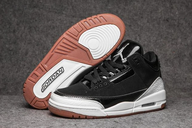 Air Jordan 3 Top Quality black white-1