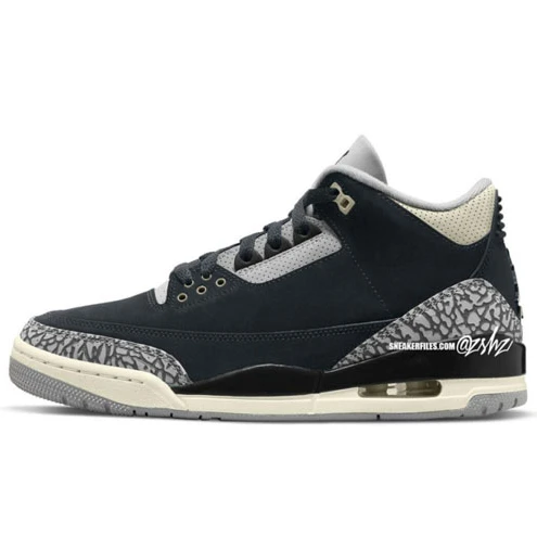 Air Jordan 3 WMNS Off Noir
