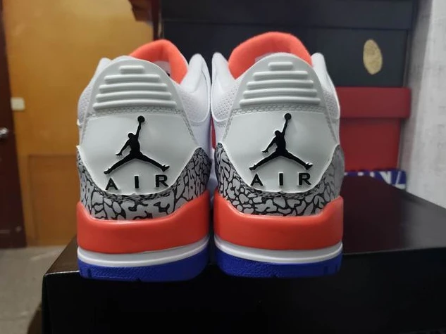 Air Jordan 3 White Red Blue-01