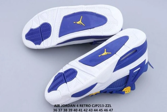 Air Jordan 4 & Curry White Blue Women