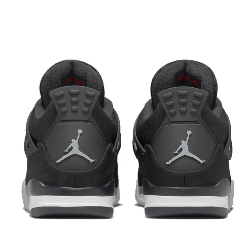Air Jordan 4 Black Canvas