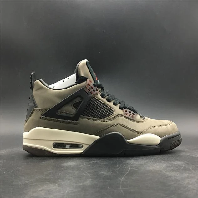 Air Jordan 4 Brown Camouflage-1