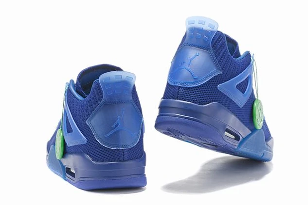 Air Jordan 4 Flyknit Low Hyper Royal-1