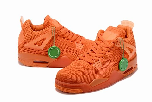 Air Jordan 4 Flyknit Low Total Orange