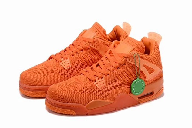 Air Jordan 4 Flyknit Low Total Orange