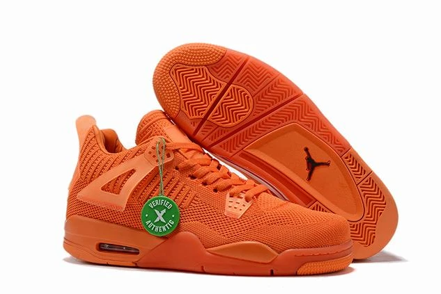 Air Jordan 4 Flyknit Low Total Orange