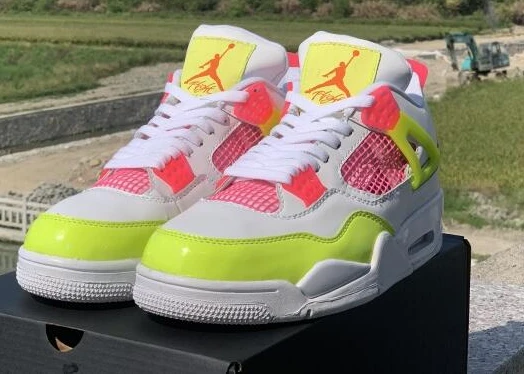 Air Jordan 4 GS Lemon Venom