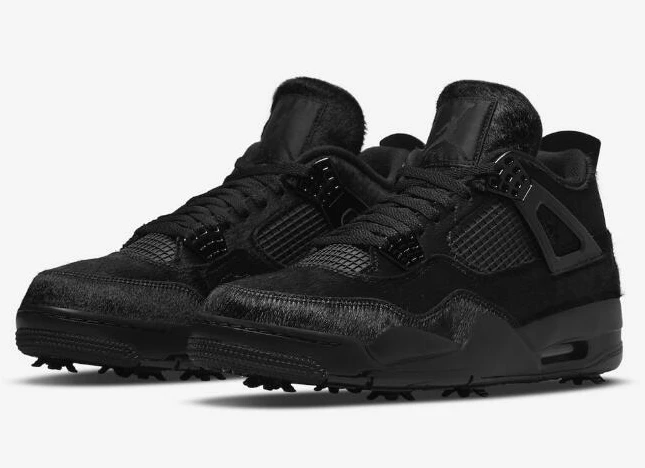 Air Jordan 4 Golf Black Cat