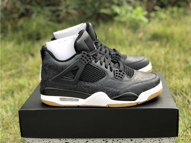 Air Jordan 4 Laser SE Black Gum-01
