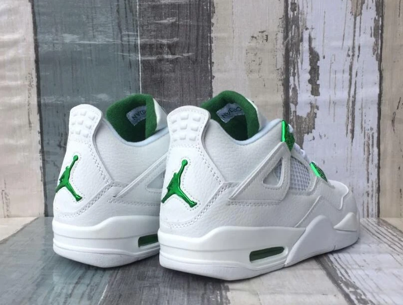 Air Jordan 4 Retor White Green-1