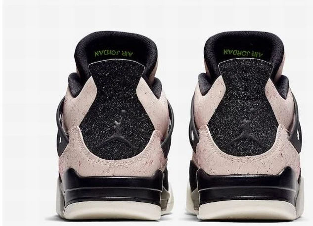 Air Jordan 4 Retro Black Pink Gold-1
