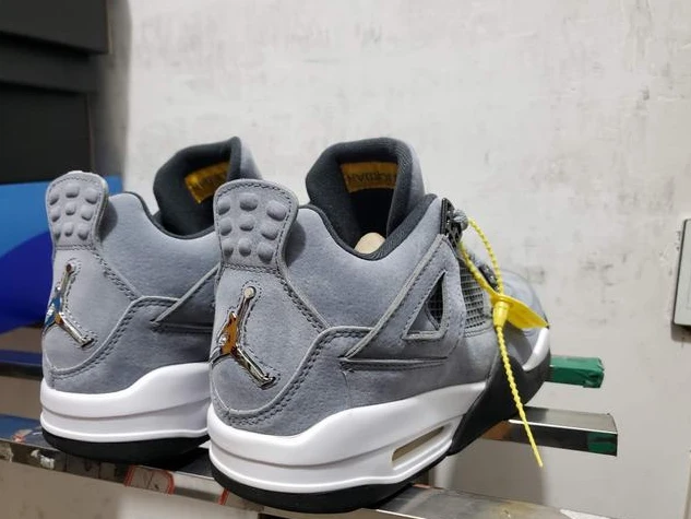 Air Jordan 4 Retro Cool Gray Black White-1