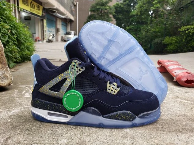 Air Jordan 4 Retro Dark blue-1