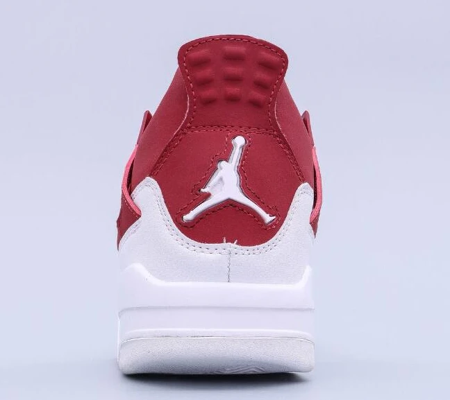 Air Jordan 4 Retro Wine Red White-1