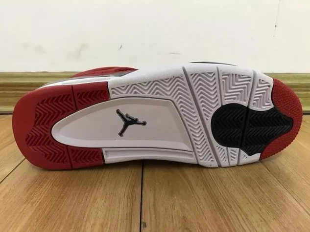 Air Jordan 4 SE FIBA Red Black White-1