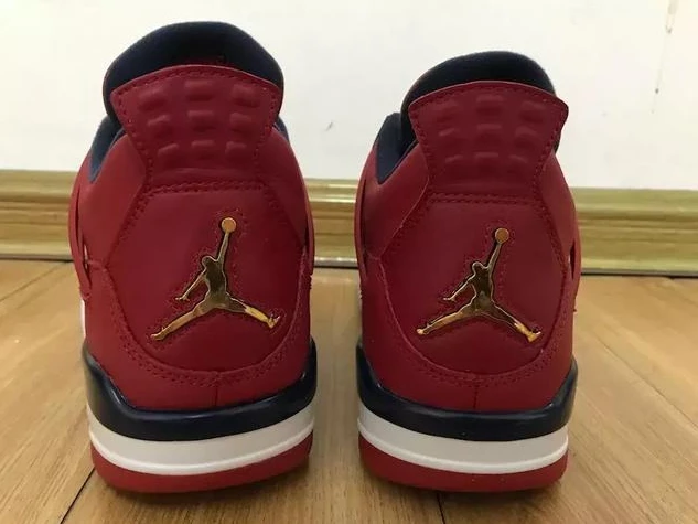 Air Jordan 4 SE FIBA Red Black White-1