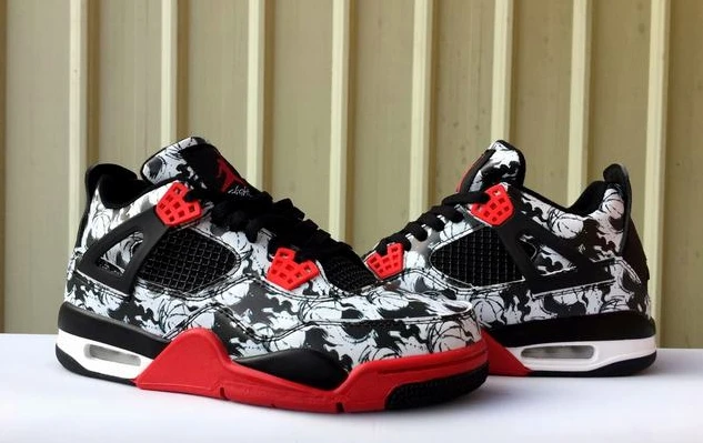 Replica Sneakers Air Jordan 4 Tattoo-01