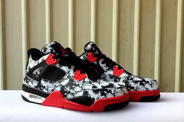Replica Sneakers Air Jordan 4 Tattoo-01