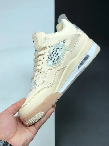 Air Jordan 4 WMNS Dothe Right Thing Off-White
