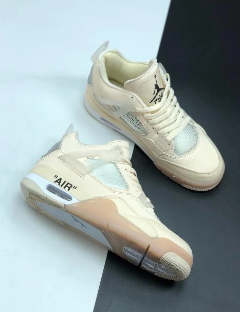 Air Jordan 4 WMNS Dothe Right Thing Off-White