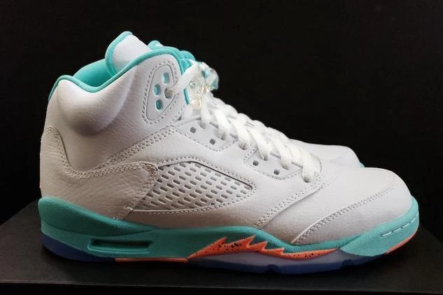 Air Jordan 5 GS Light Aqua-1