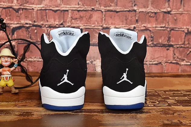 Air Jordan 5 Oreo Black White-1