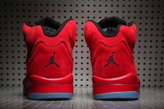 Air Jordan 5 Red Suede-01
