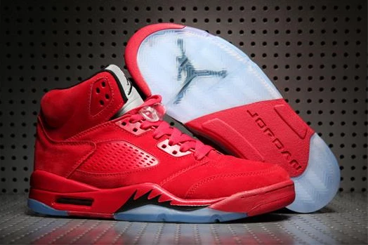 Air Jordan 5 Red Suede-01