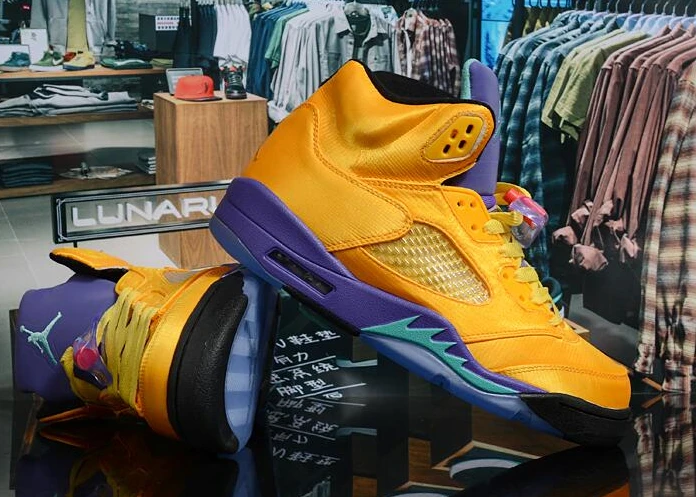 Air Jordan 5 Retro Orange-1