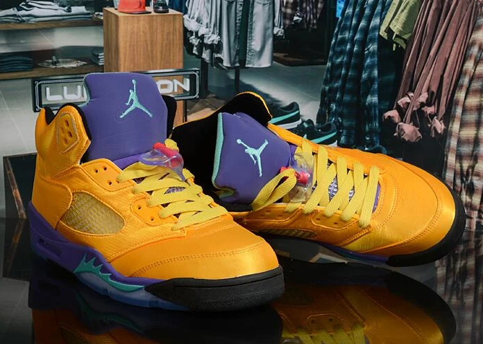 Air Jordan 5 Retro Orange-1