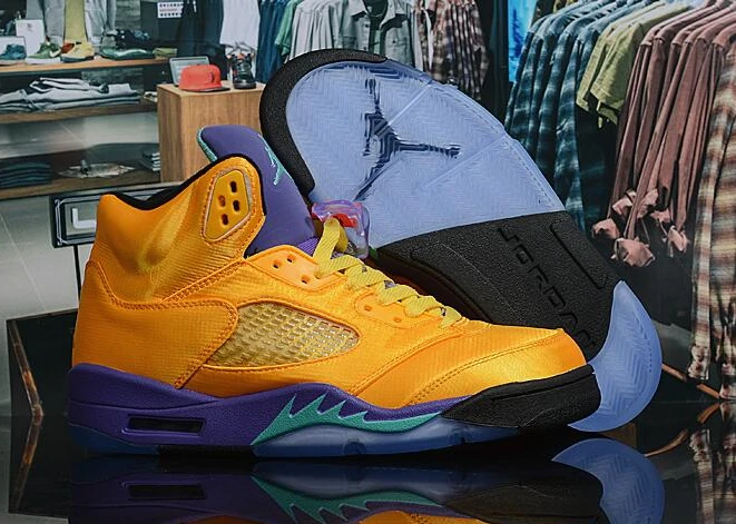 Air Jordan 5 Retro Orange-1