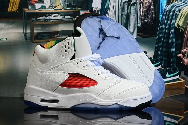 Air Jordan 5 Retro White Color-1