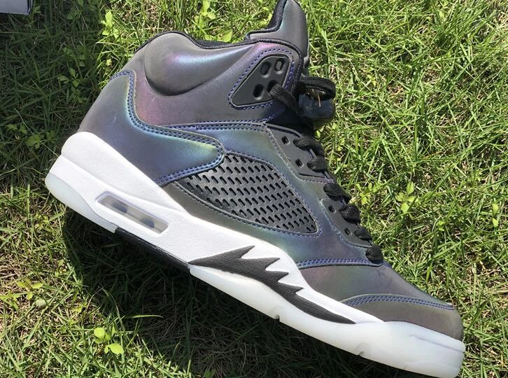 Air Jordan 5 WMNS Oil Grey-1