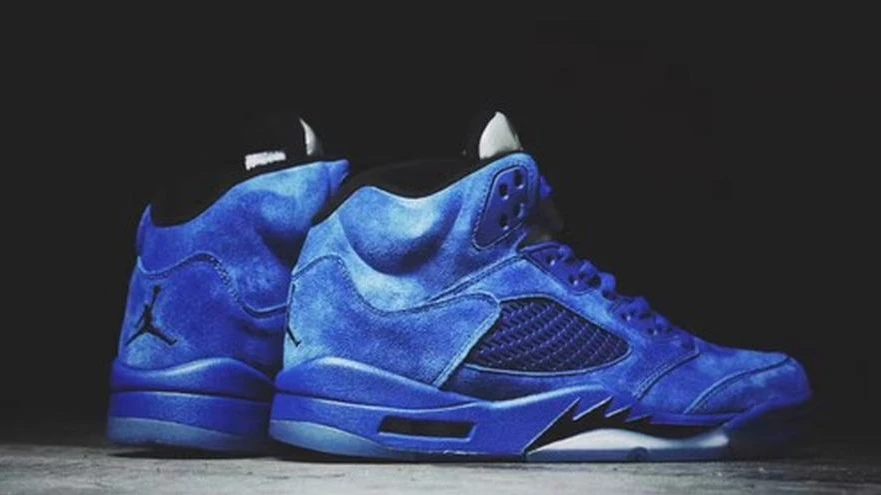 Air Jordan 5 “Blue Suede”-1