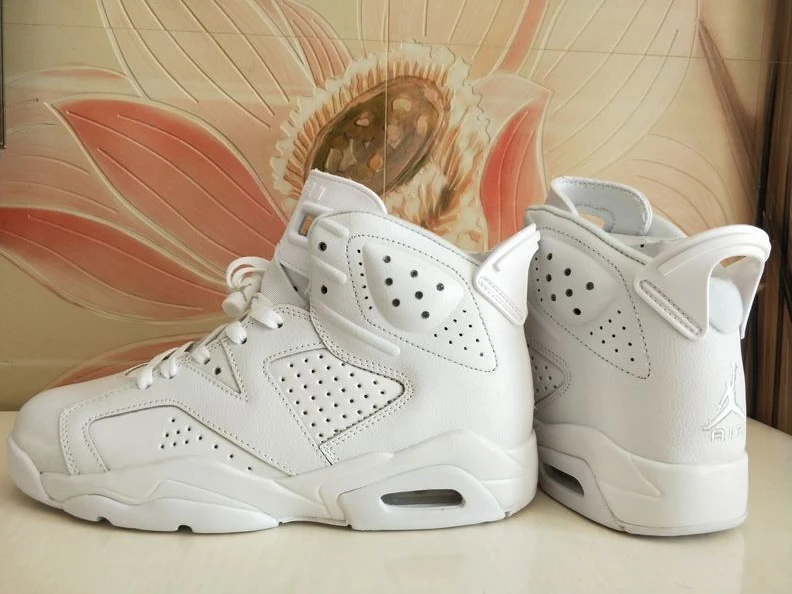 Air Jordan 6 All White-01