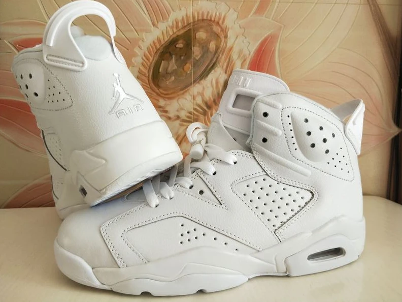 Air Jordan 6 All White-01