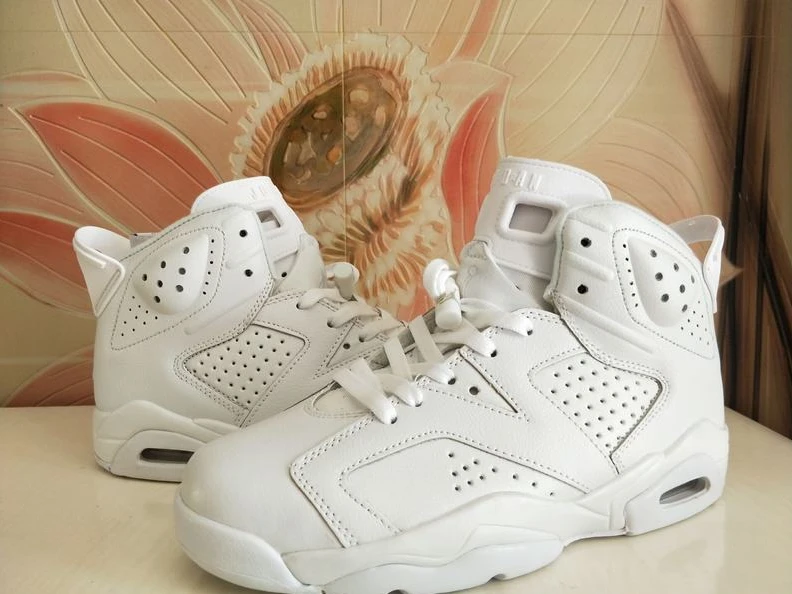 Air Jordan 6 All White-01