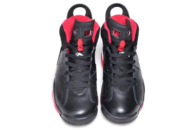 Air Jordan 6 GS Black Red-1