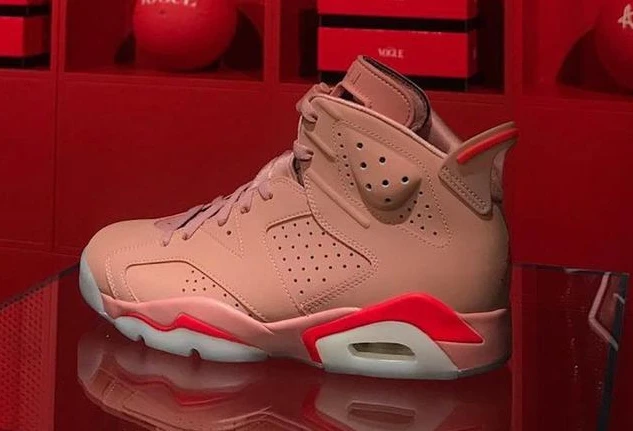 Air Jordan 6 Millennial Pink For Women-1