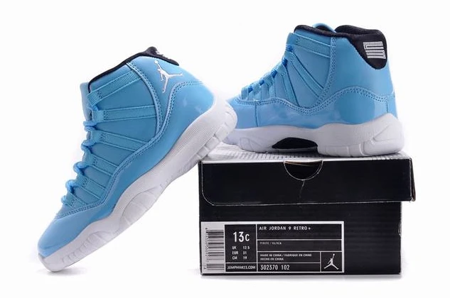 Air Jordan 6 North Carolina Blue For Kids