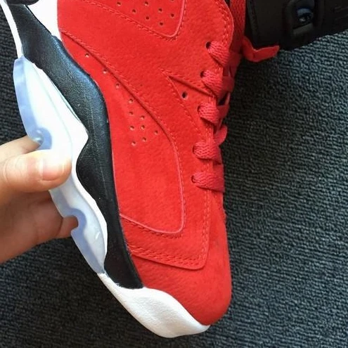 Air Jordan 6 Red Suede-1